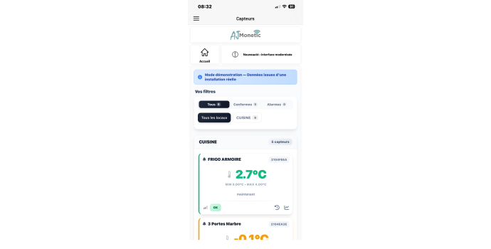 HACCP by AJ MONETIC pour une solution digitale qui centralise vos autocontrôles et votre traçabilité